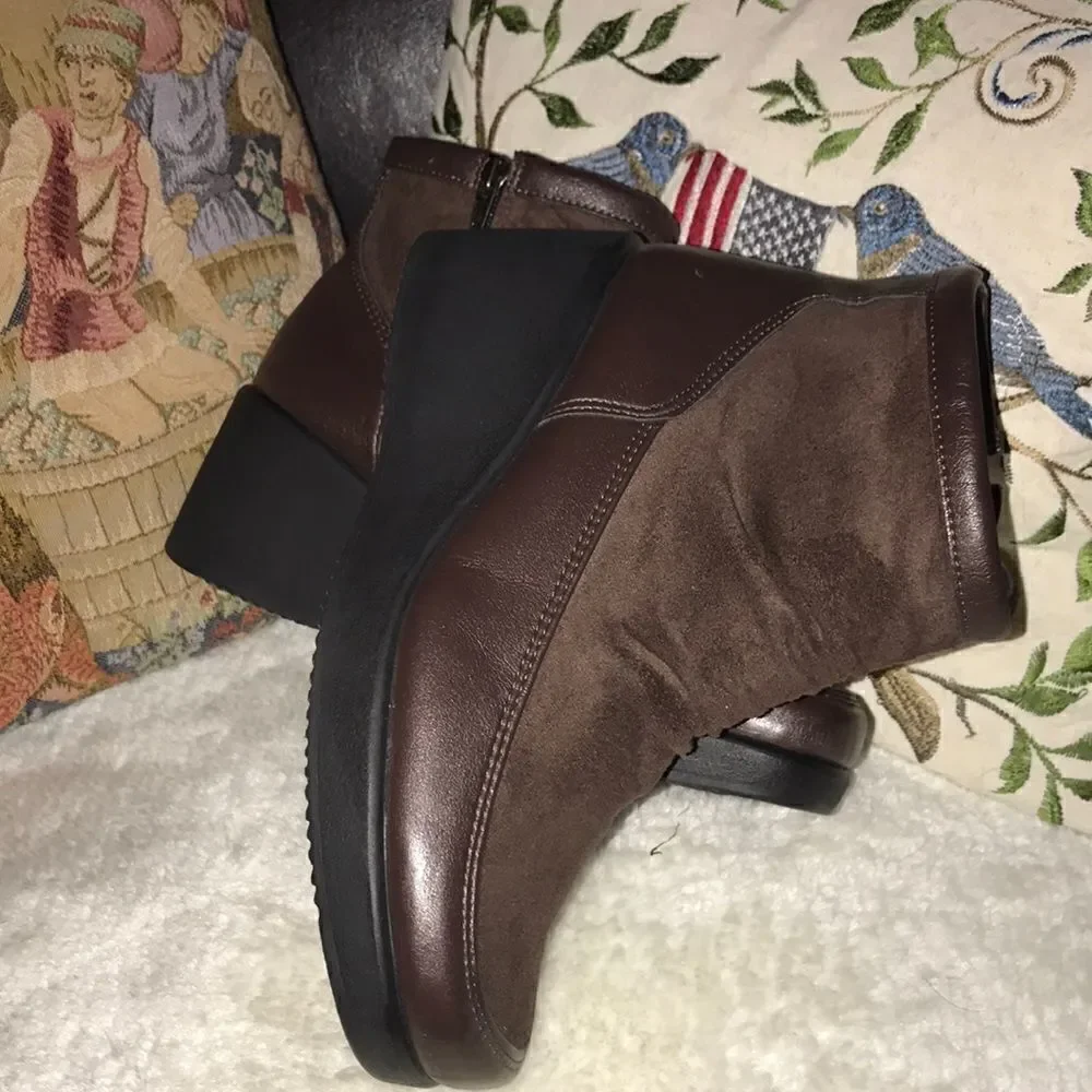 N'S Mode | Women's Side Zip Ankle Bootie Size 7